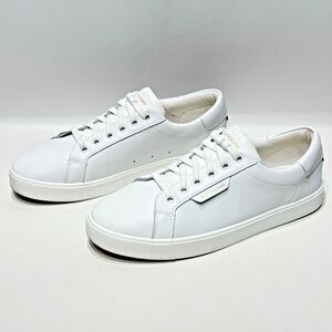 Sam Edelman Ethyl Classic White Leather Sneakers Women Size 11 - Lightly Worn